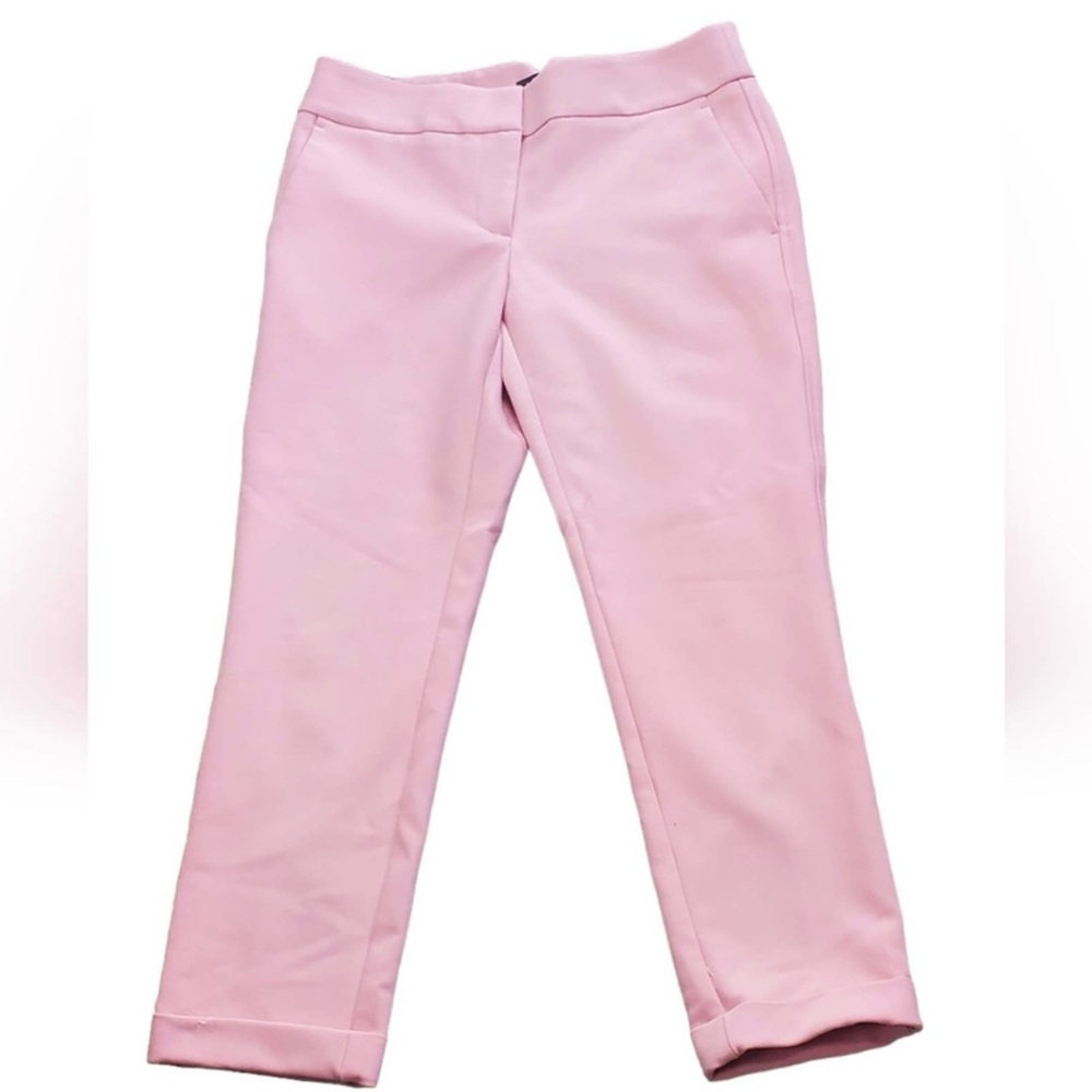Loft Dusty Pink Marissa Cuffed Dress Pants